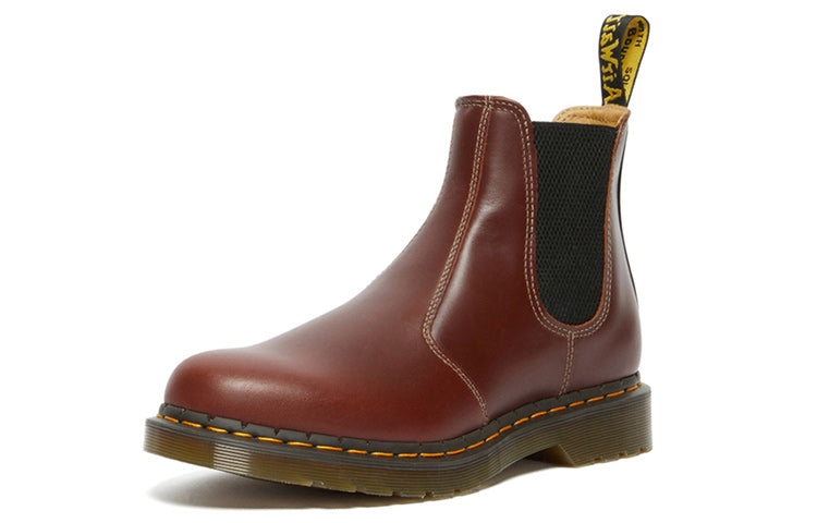 Dr. Martens' Dr. Martens 2976 Abruzzo Leather Chelsea Boots 'brown Black'