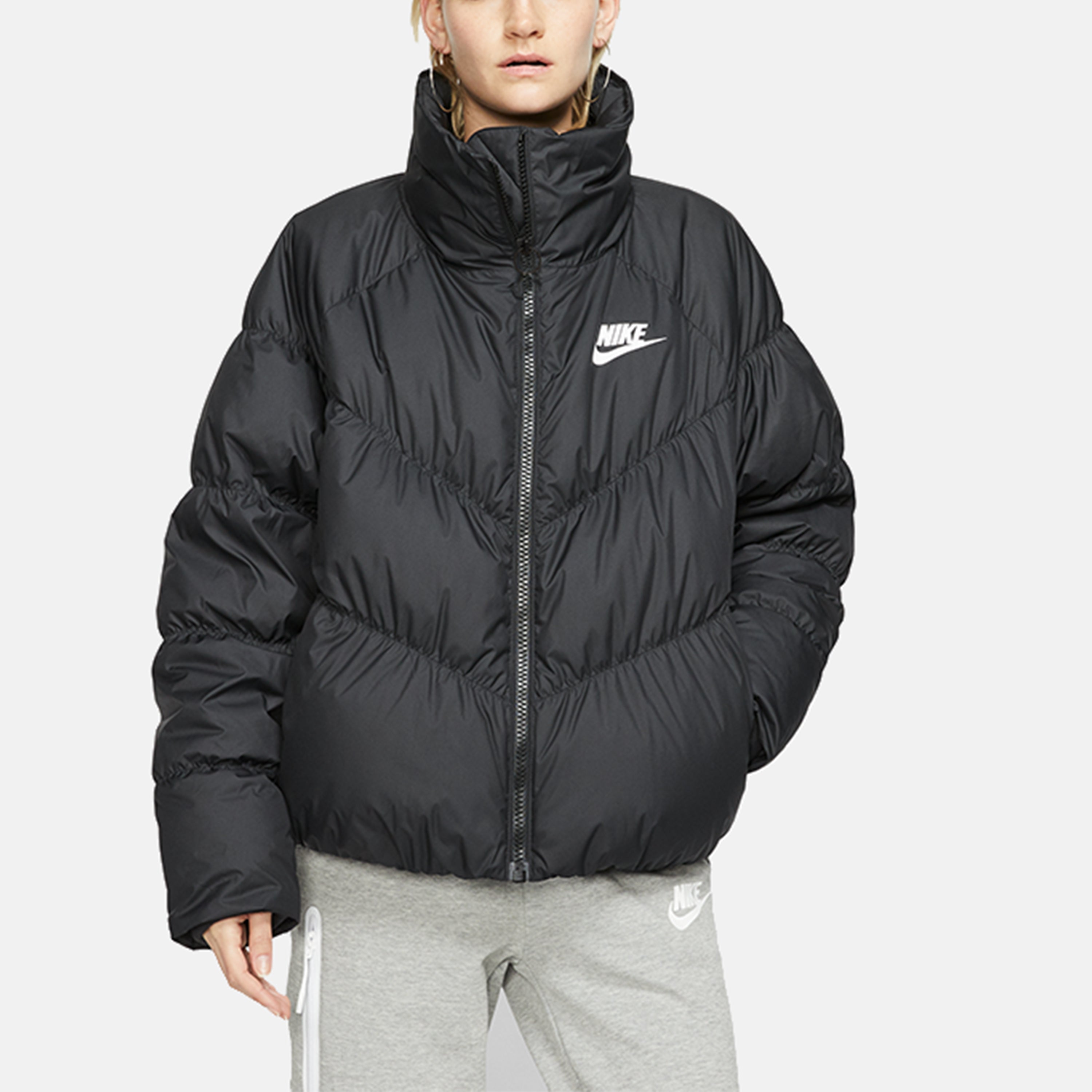Nike (wmns)  Sportswear Windpuffer Therma-fit Loose Puffer Jacket 'black'