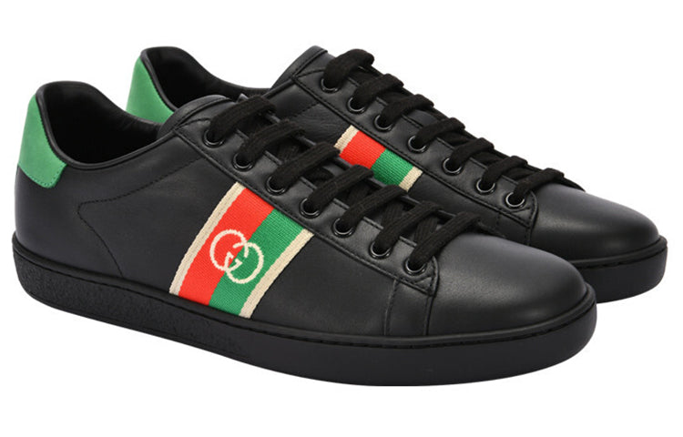 Gucci (wmns)  Ace Elastic Web 'interlocking G - Black'