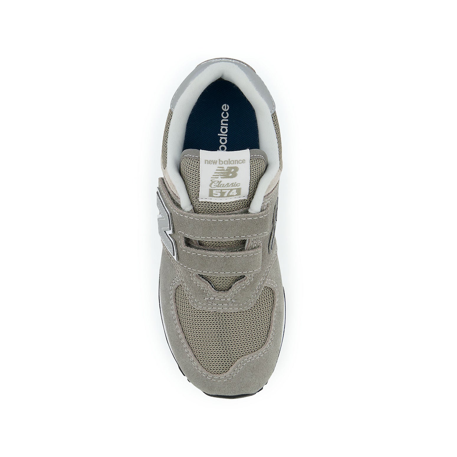 New Balance (ps) 574 Hook And Loop 'core Pack - Grey White'