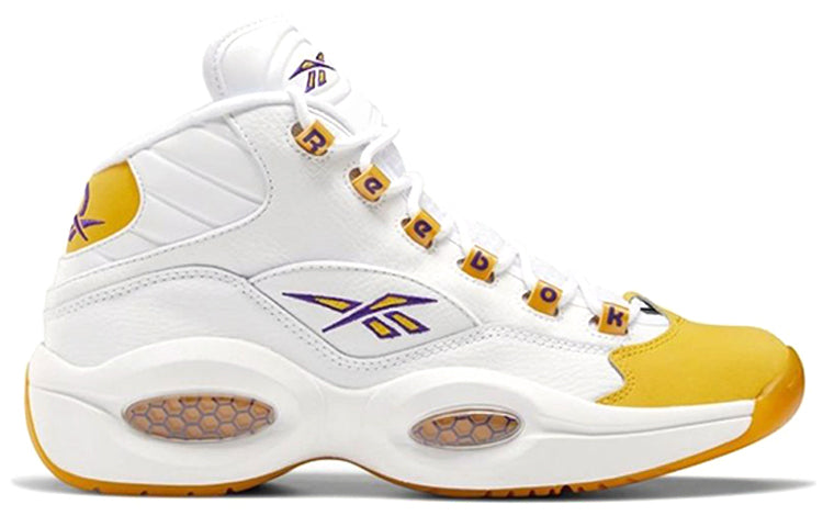 Reebok Question Mid Yellow Toe White/yellow