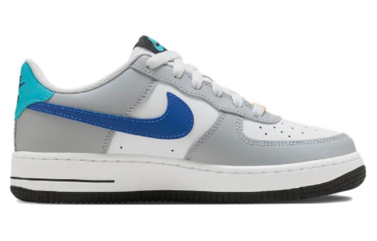 Nike (gs)  Air Force 1 Low 'grey Red Blue'