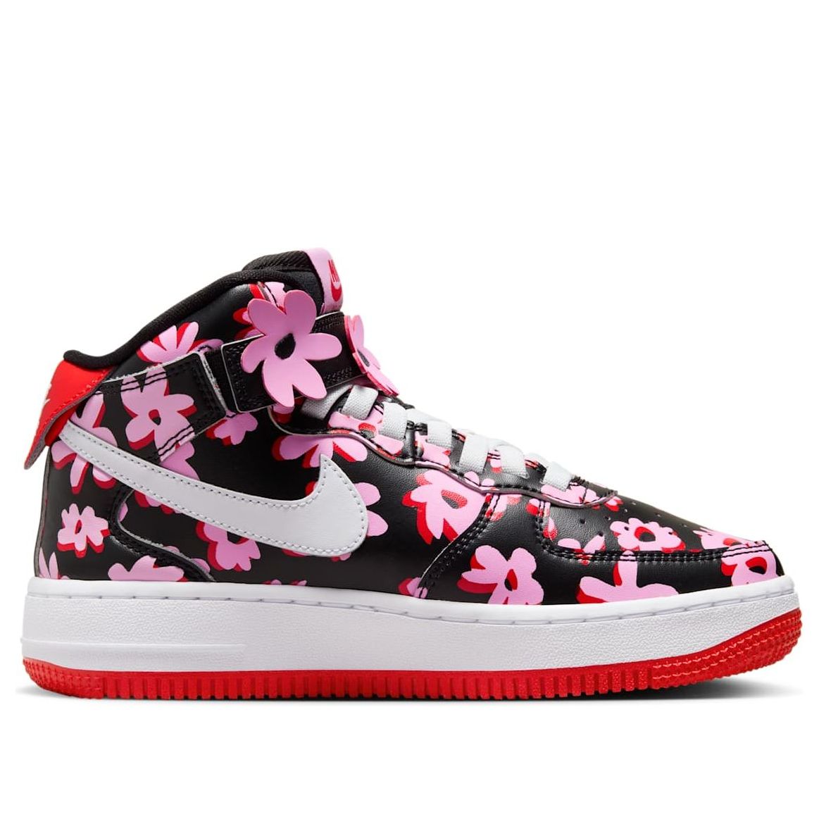 Nike (gs)  Air Force 1 Mid Easyon Se 'flower Power'