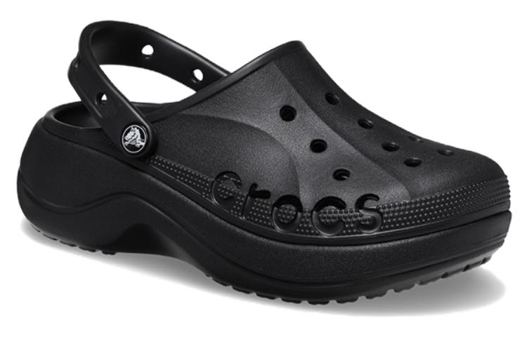 Crocs Baya Platform Sabots Femmes Black 41