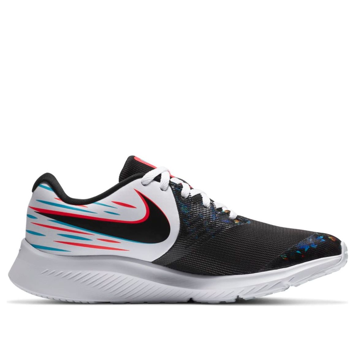 Nike (gs)  Star Runner 2 Light 'black White Red'