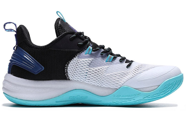 361 Degrees X Aaron Gordon Qu!k Basketball Shoes 'white Navy Black' In Blue