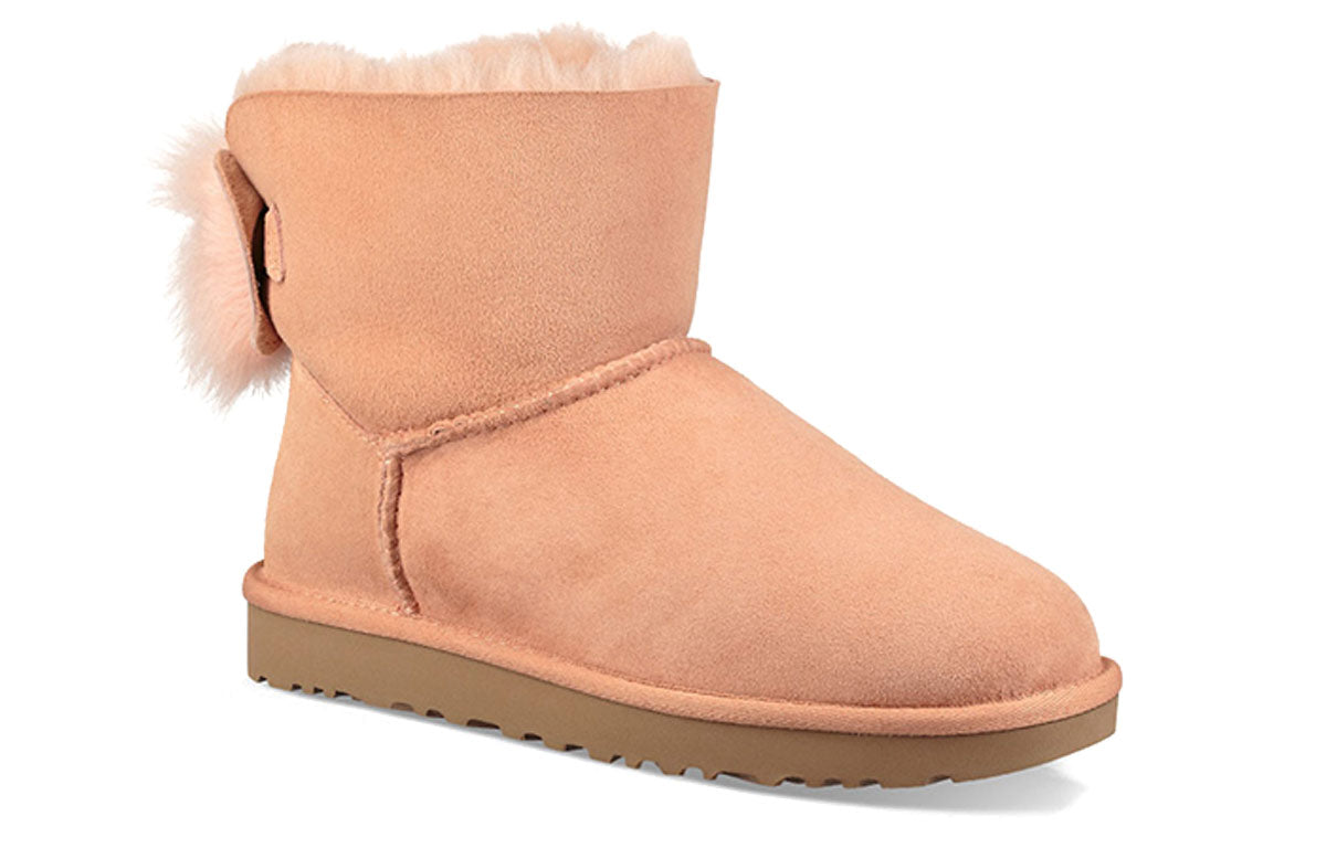 Ugg (wmns)  Fluff Bow Mini Fleece Lined Pink Red