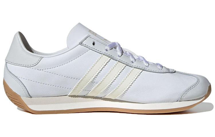 Adidas Originals Womens White Offwhite Country Og Brand-stamp Leather Low-top Trainers