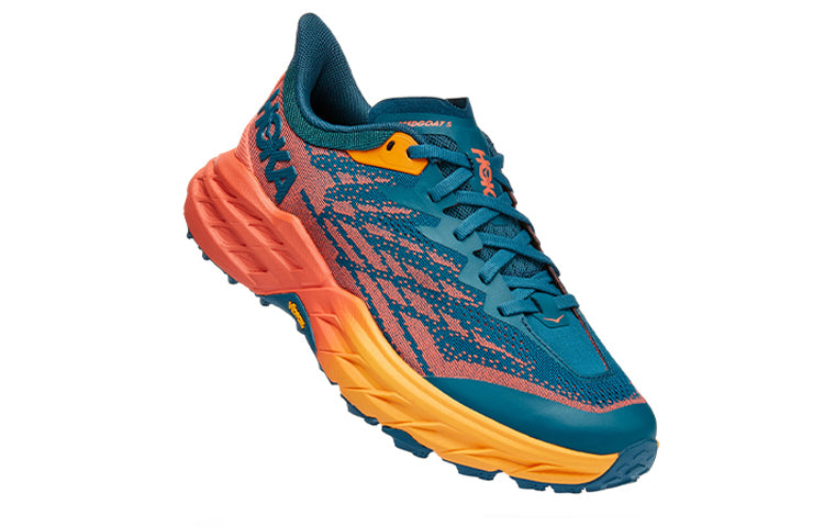 Hoka (wmns) One One Speedgoat 5 Wide 'blue Coral Camellia'