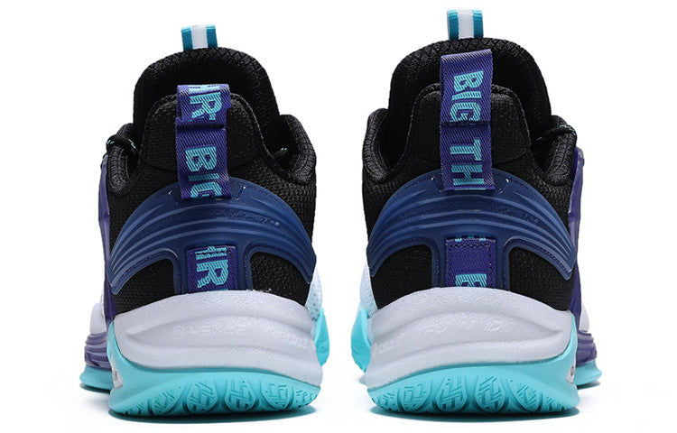 361 Degrees X Aaron Gordon Qu!k Basketball Shoes 'white Navy Black' In Blue
