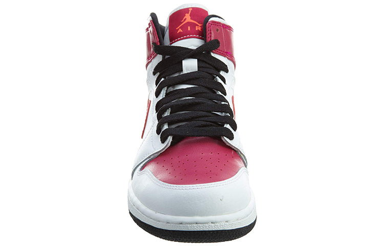Air Jordan (gs)  1 Retro High 'white Sport Fuchsia'