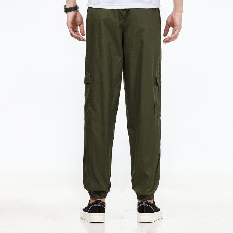 Puma Classics Cuff Trousers 'olivegreen' In Green