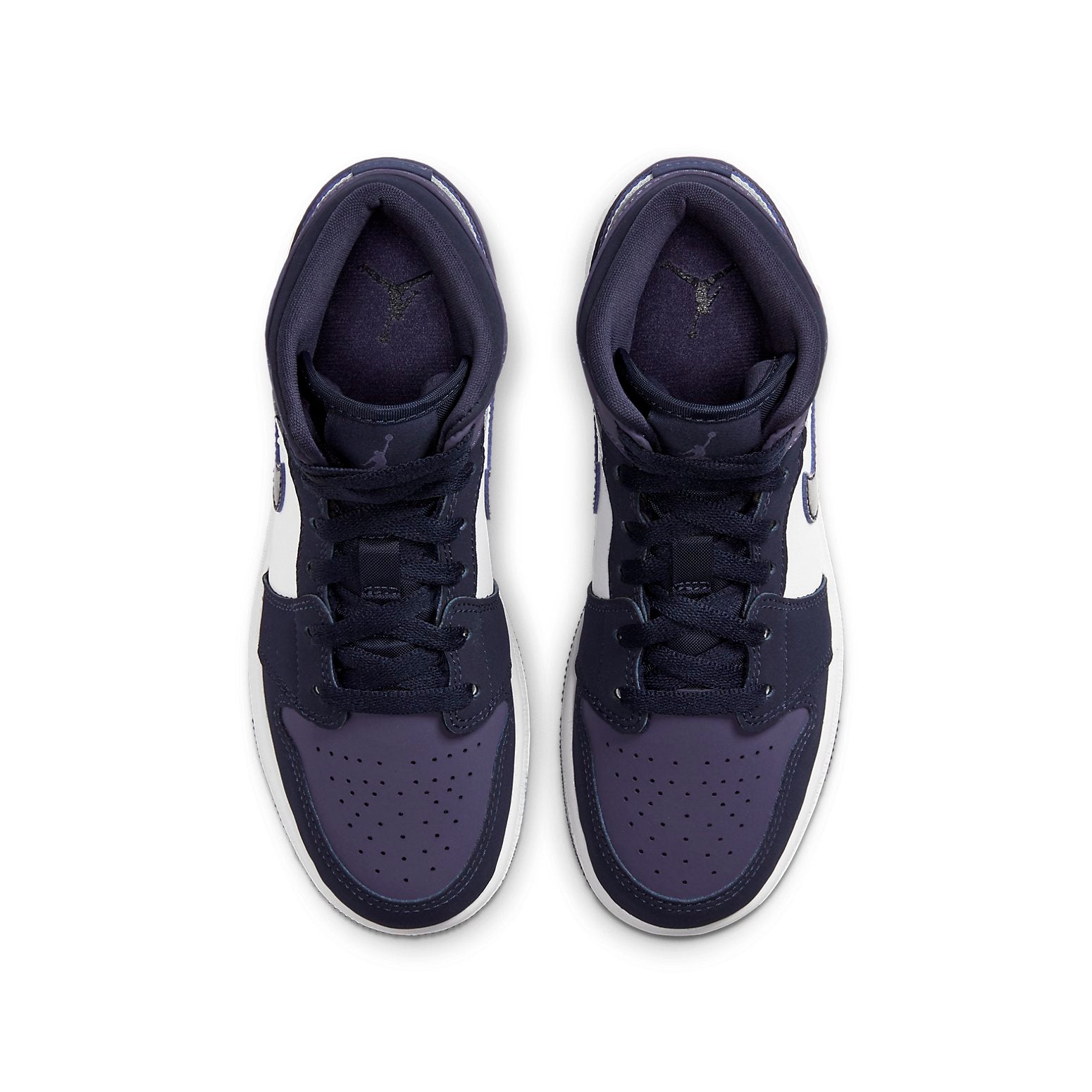 Air Jordan (gs)  1 Mid 'sanded Purple'