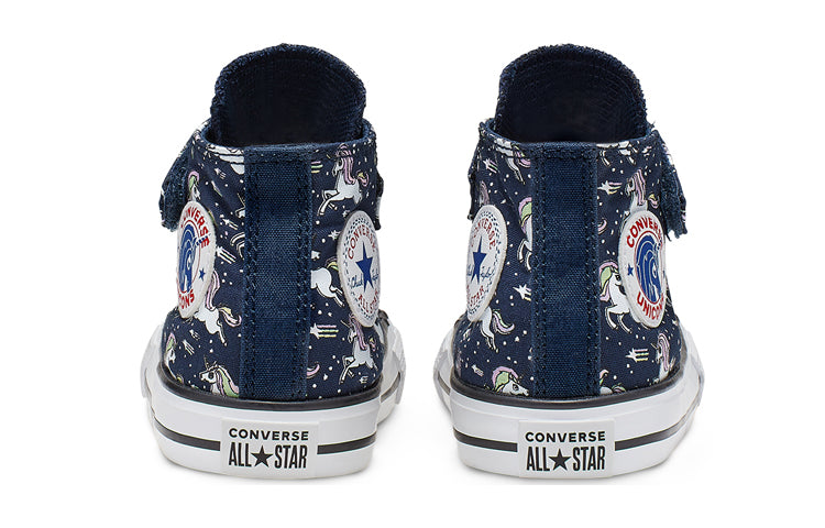 Converse (ps) Hook-and-loop Chuck Taylor All Star High Top Blue