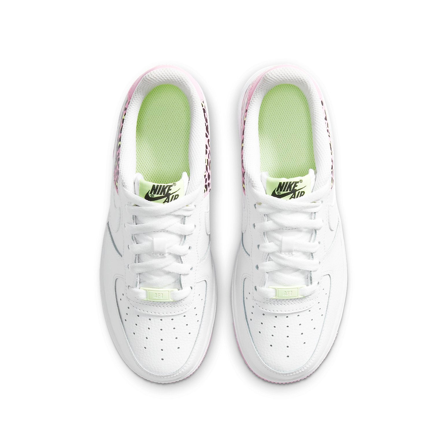 Nike (gs)  Air Force 1 '07 'pink Leopard'