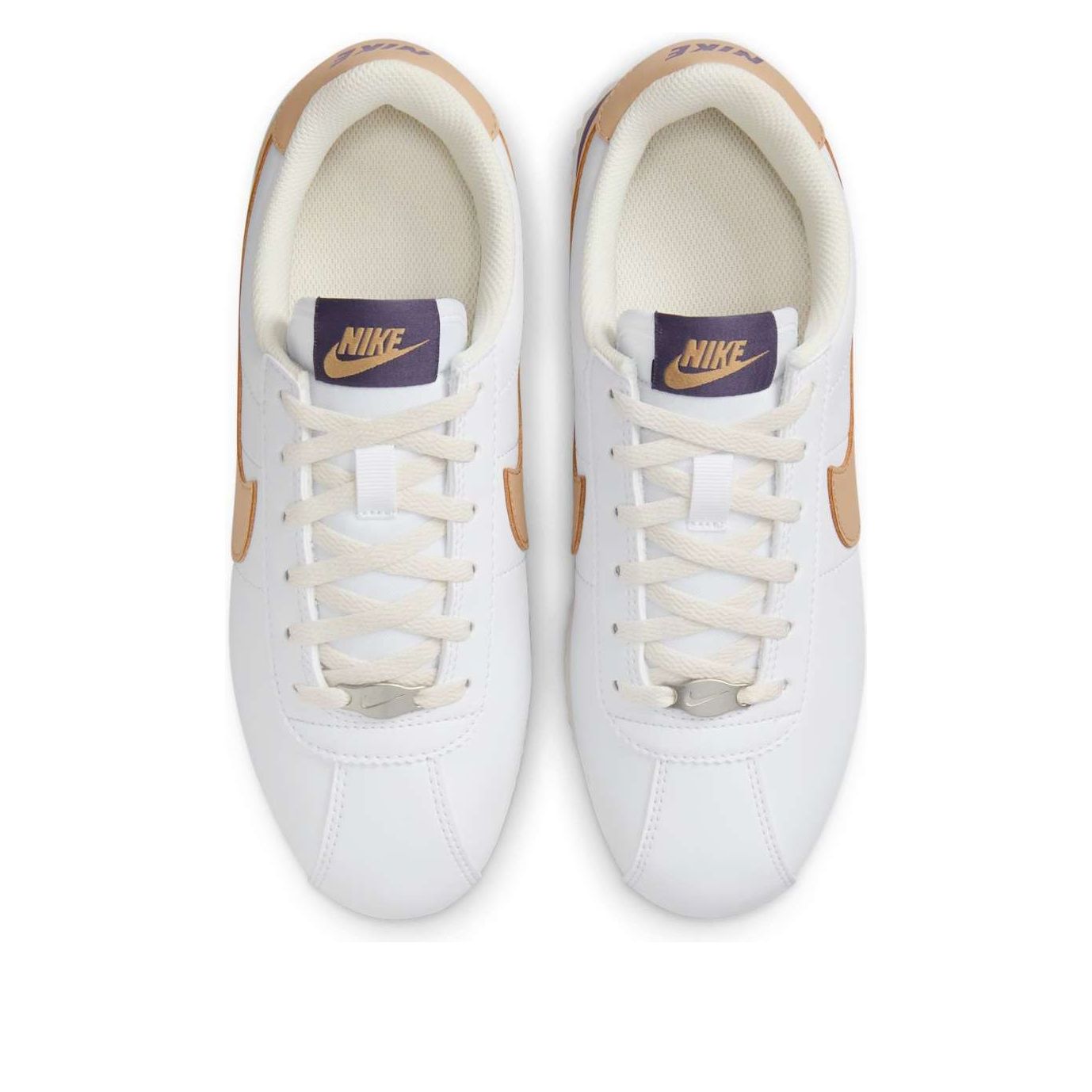 Nike (gs) Cortez 'white Dark Raisin Hemp'