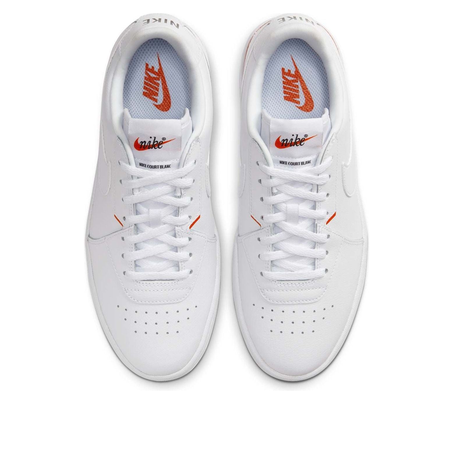 Nike (wmns)  Court Blanc 'white Team Orange'