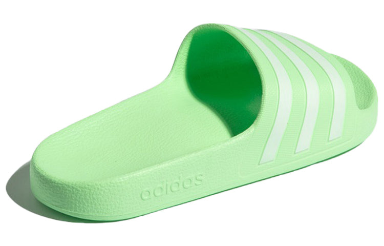 Adidas Originals (wmns) Adidas Slide Adilette Aqua 'green White'