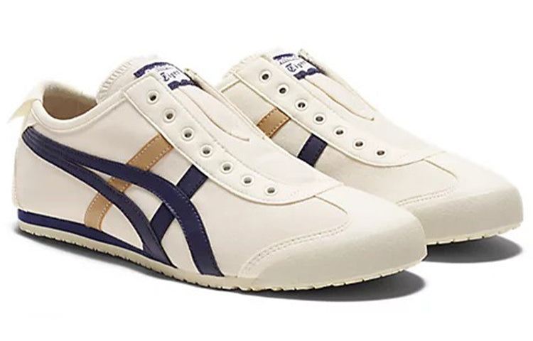 Onitsuka Tiger Mexico 66 Slip-on  'cream Peacoat' In Multi