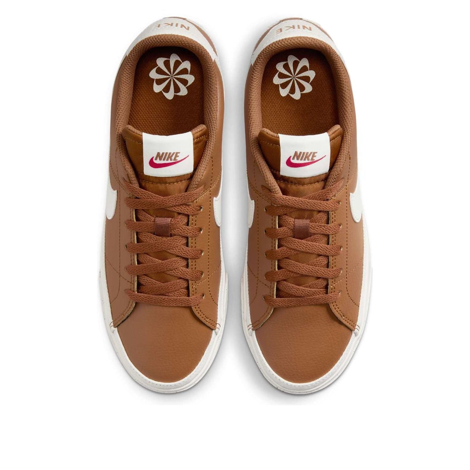 Nike (wmns)  Court Legacy Next Nature 'light British Tan Fire Red Sail'