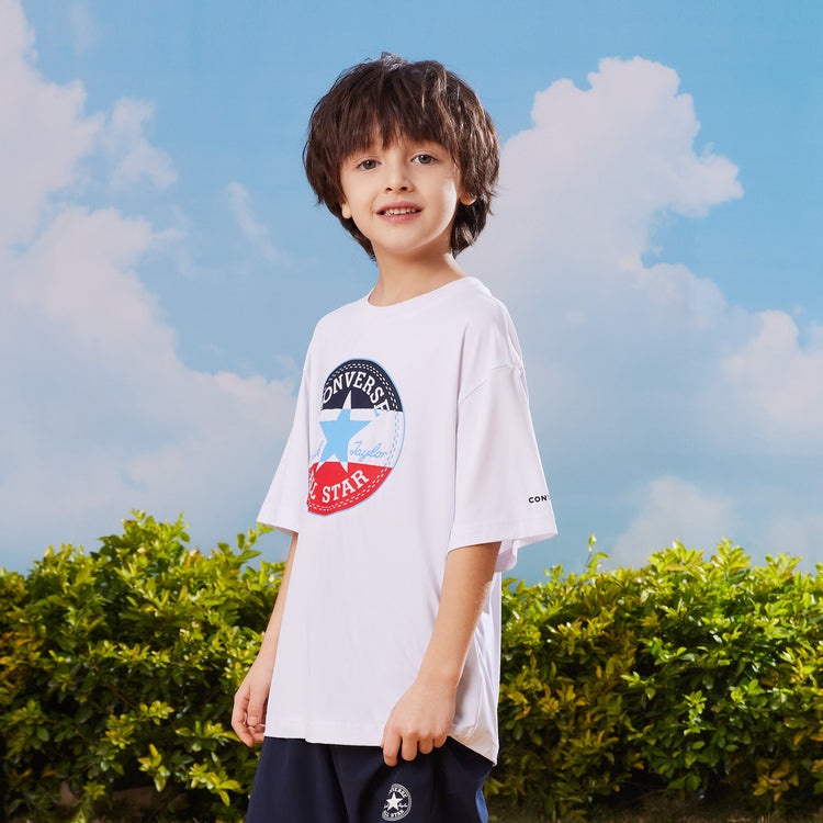 Converse (gs) All Star Patch Standard Fit T-shirt 'white'