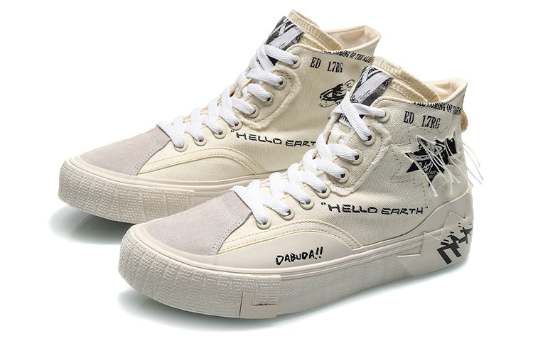 Li-ning (wmns)  Counterflow Hello Earth 'white Beige'