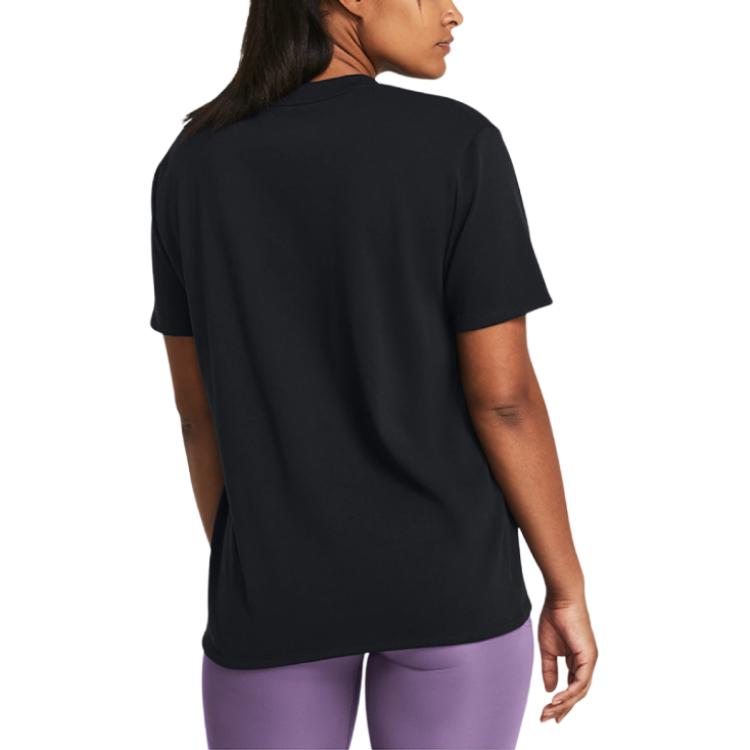 Under Armour (wmns) Heavyweight Embroidered Patch T-shirt 'black'