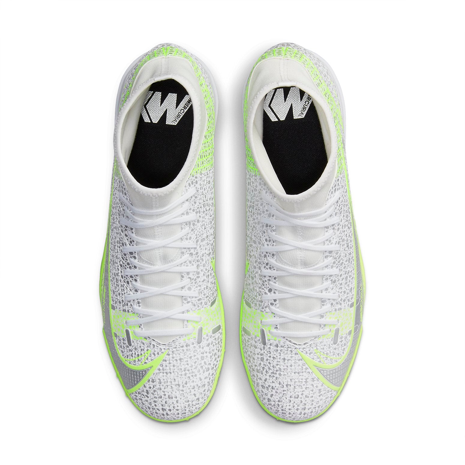 Nike Mercurial Superfly 8 Academy Tf 'metallic Silver Volt'