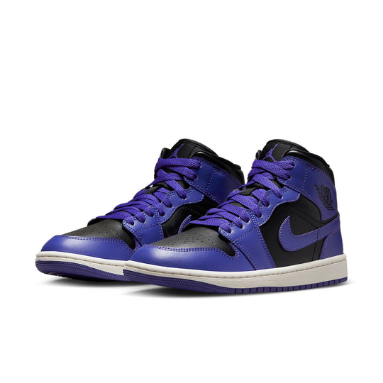 Air Jordan 1 Mid Black Dark Concord | Kixify Marketplace