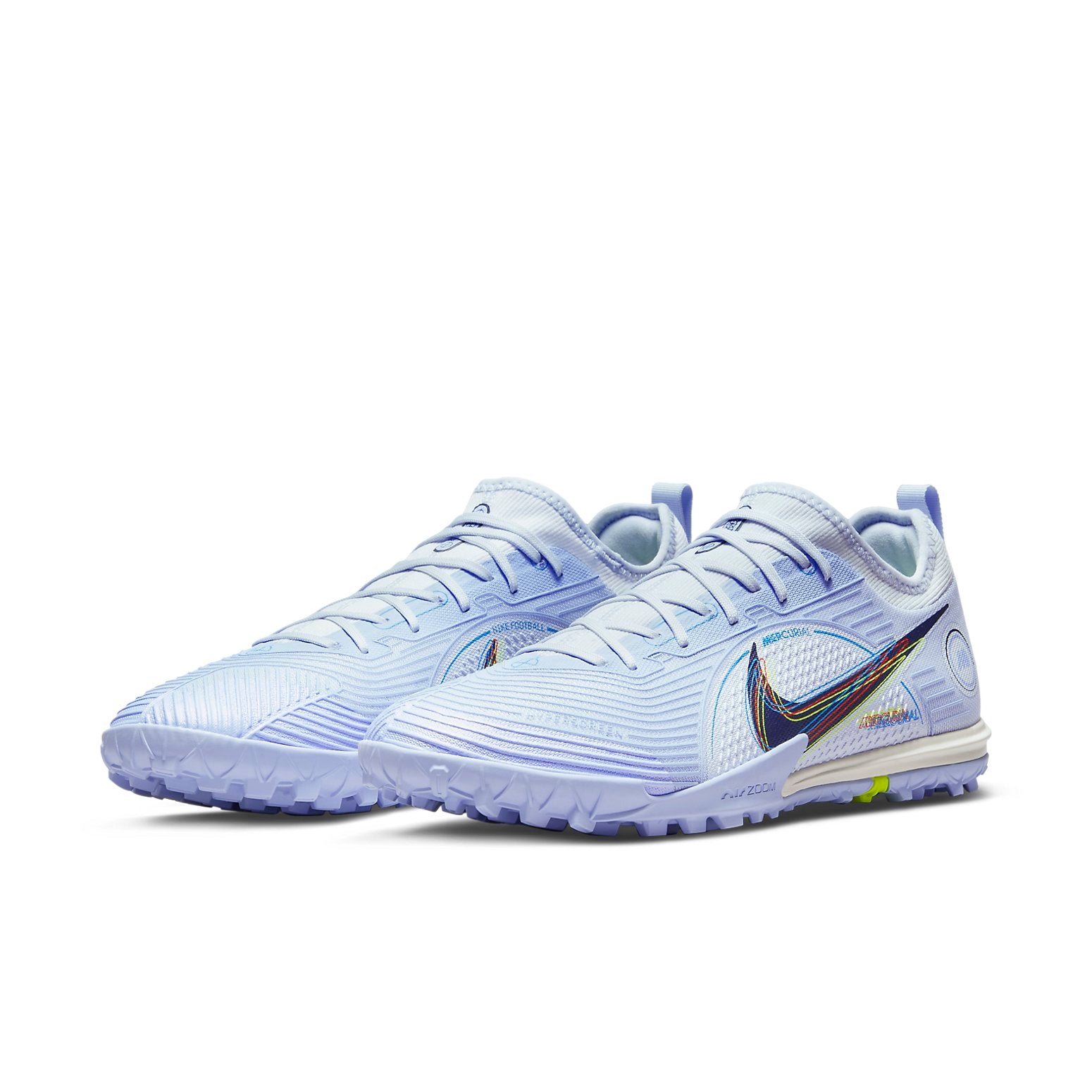 Nike Mercurial Air Zoom Vapor 14 Pro Tf 'football Grey Light Marine'