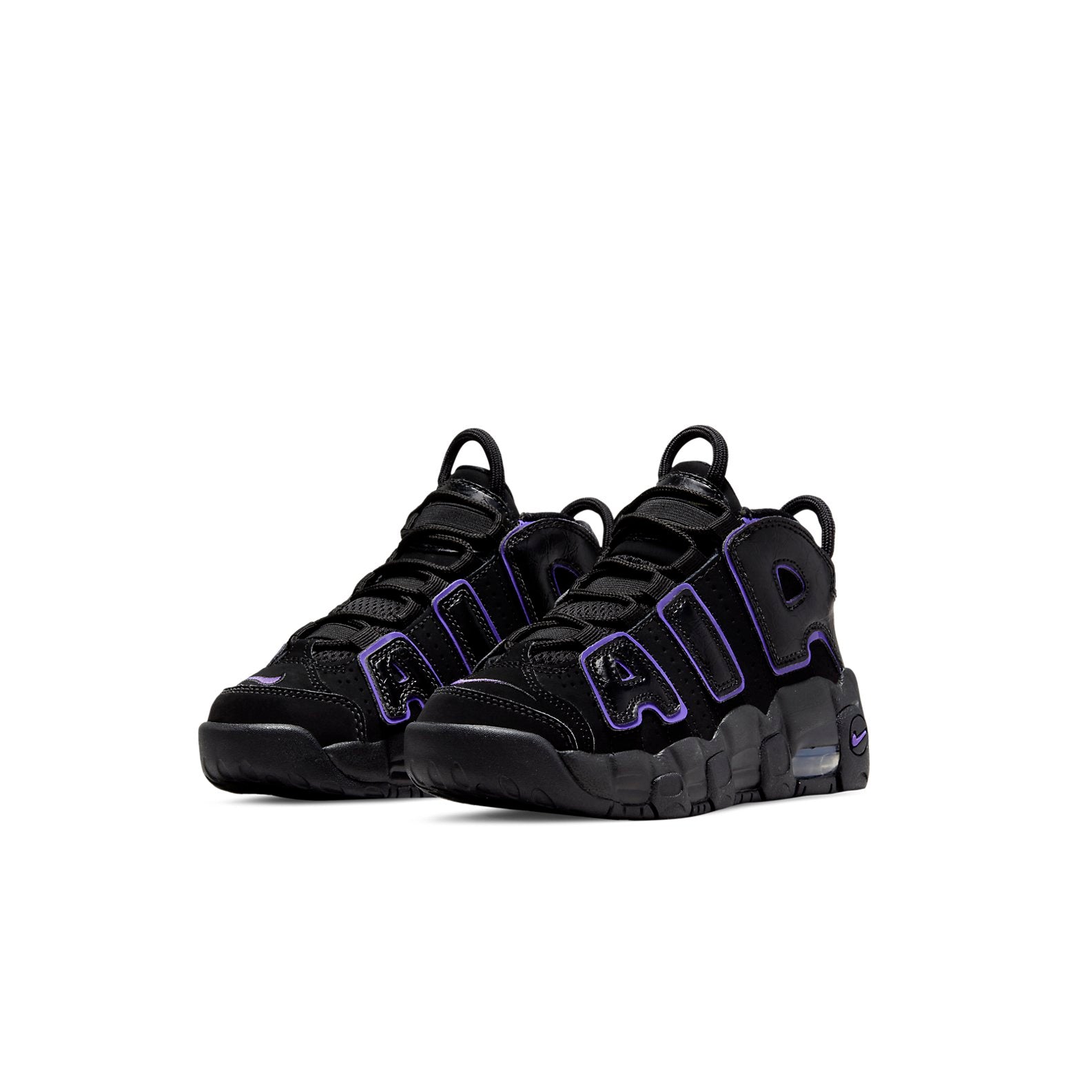 Nike (ps)  Air More Uptempo 'black Action Grape'