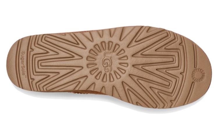 Ugg (wmns)  Classic Mini Zipper Tape Logo 'chestnut'