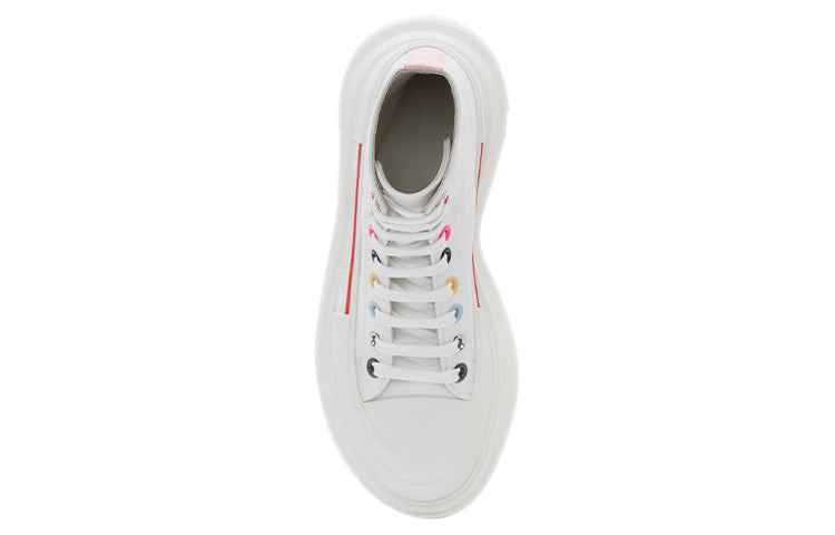 Alexander Mcqueen (wmns) Tread Slick Boot 'white Multicolor'