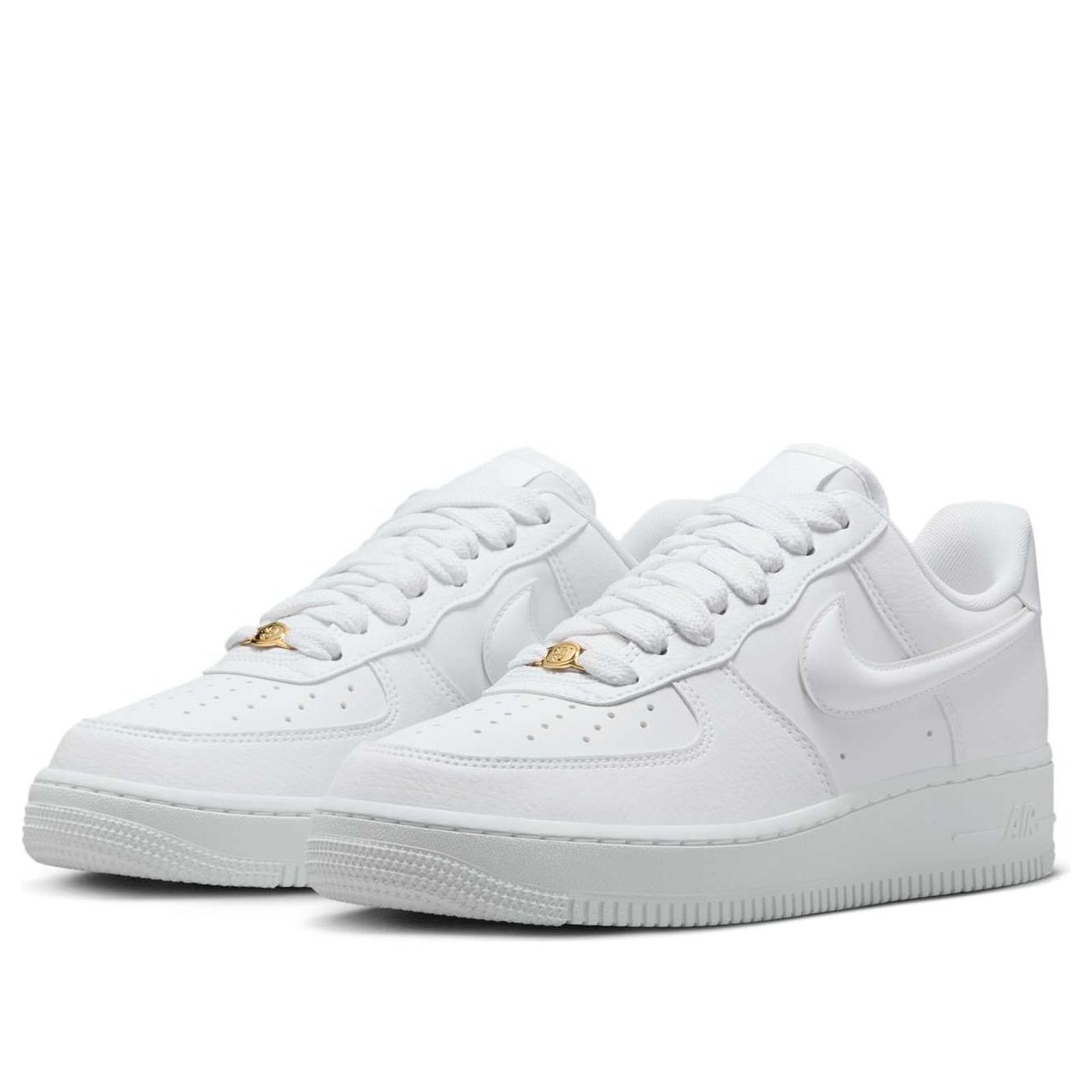 Nike (wmns)  Air Force 1 Low '07 Next Nature 'triple White Bulbous Swoosh'