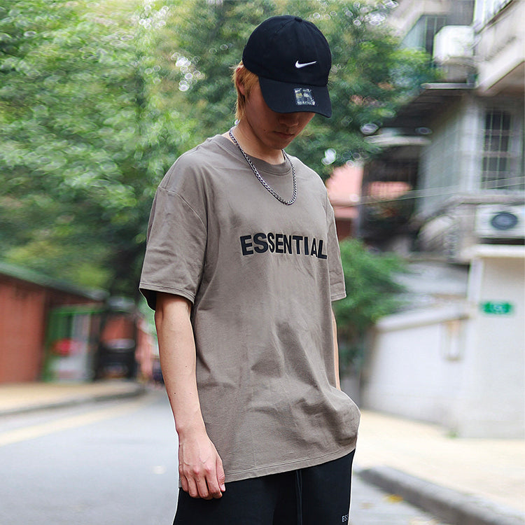 Essentials Fear Of God  Ss20 Graphic Logo T-shirt 'charcoal'