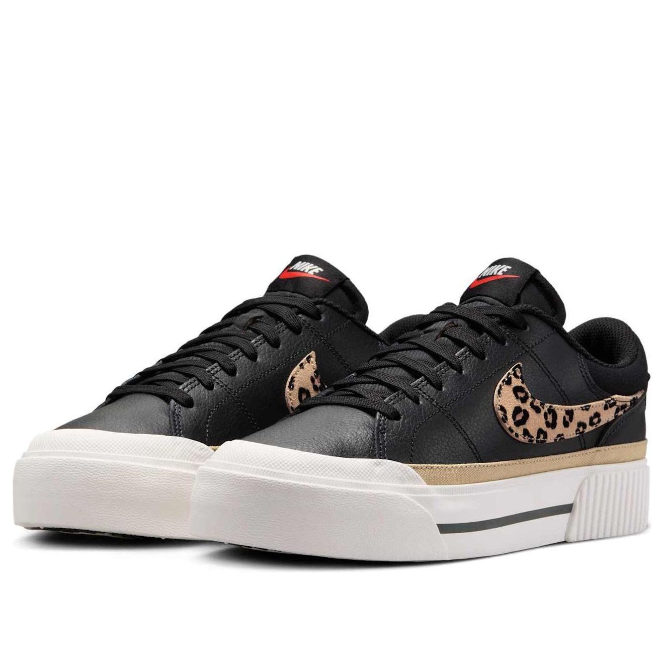 Nike (wmns)  Court Legacy Lift 'leopard Black'