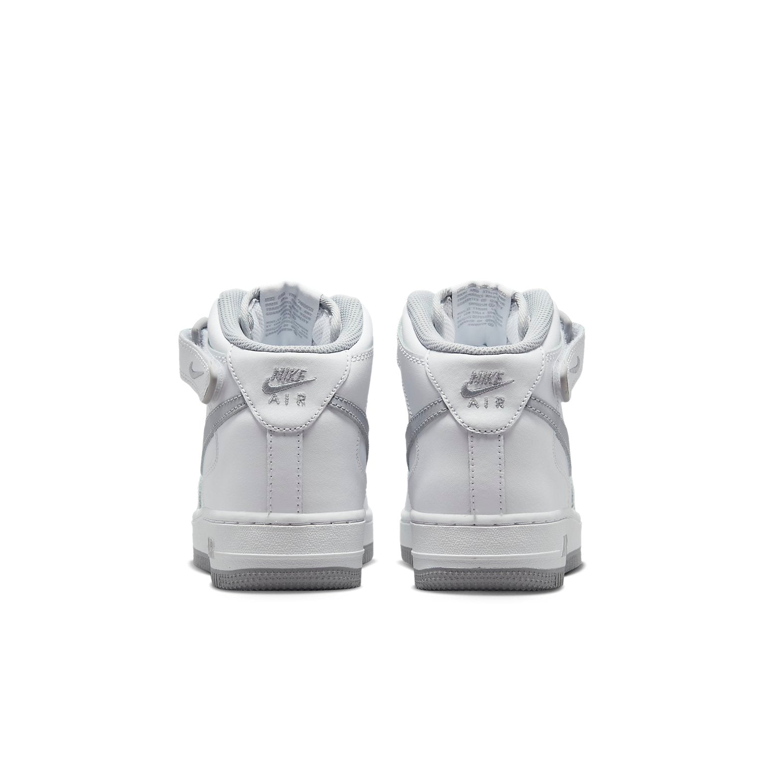 Nike (gs)  Air Force 1 Mid Le 'white Wolf Grey'