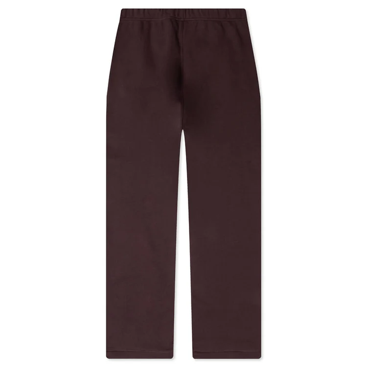 Essentials Fear Of God Relaxed Sweatpant 'plum' In Burgundy