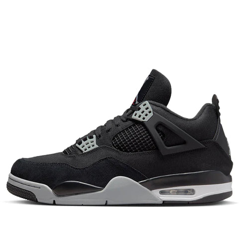 Air Jordan 4 "Black Canvas"