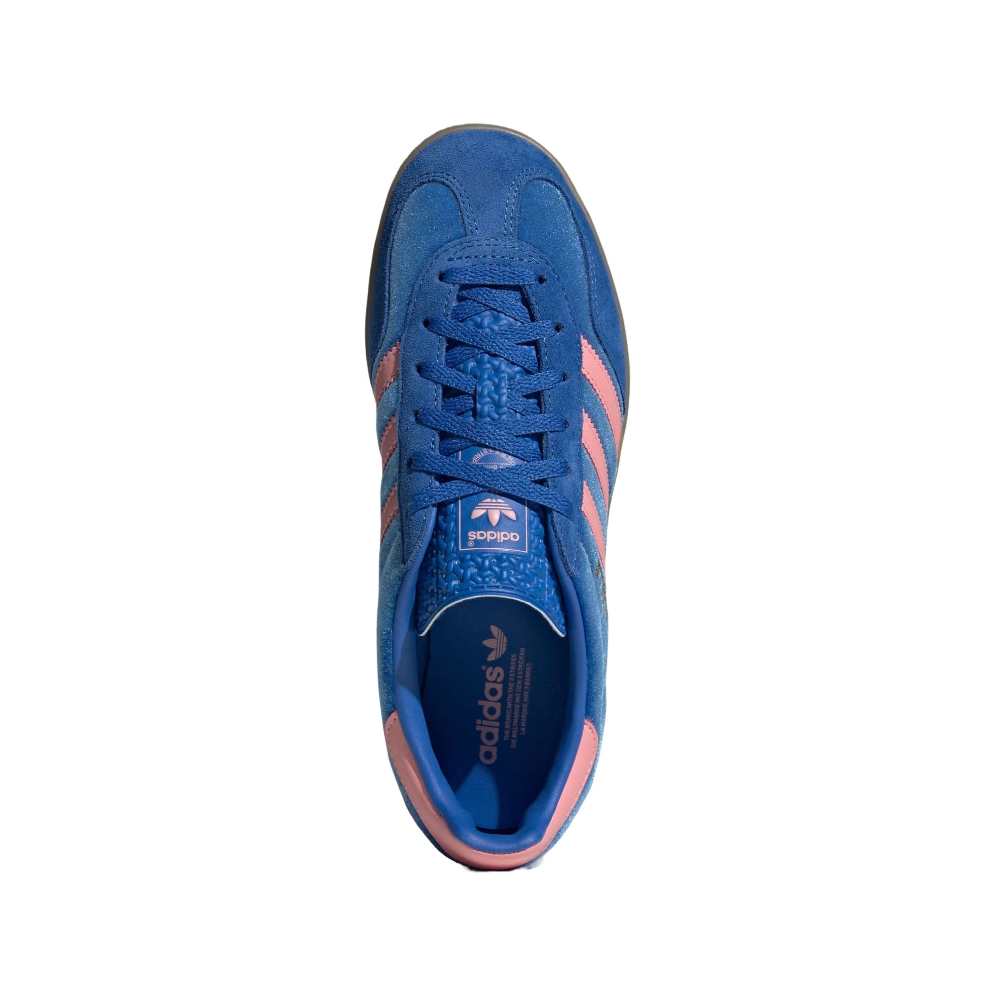 【Adidas】韓国人気◆GAZELLE INDOOR W [IG6785] ブルーピンク adidas - GAZELLE INDOOR WMNS BLUE/SEMI PINK SPARK/GUM