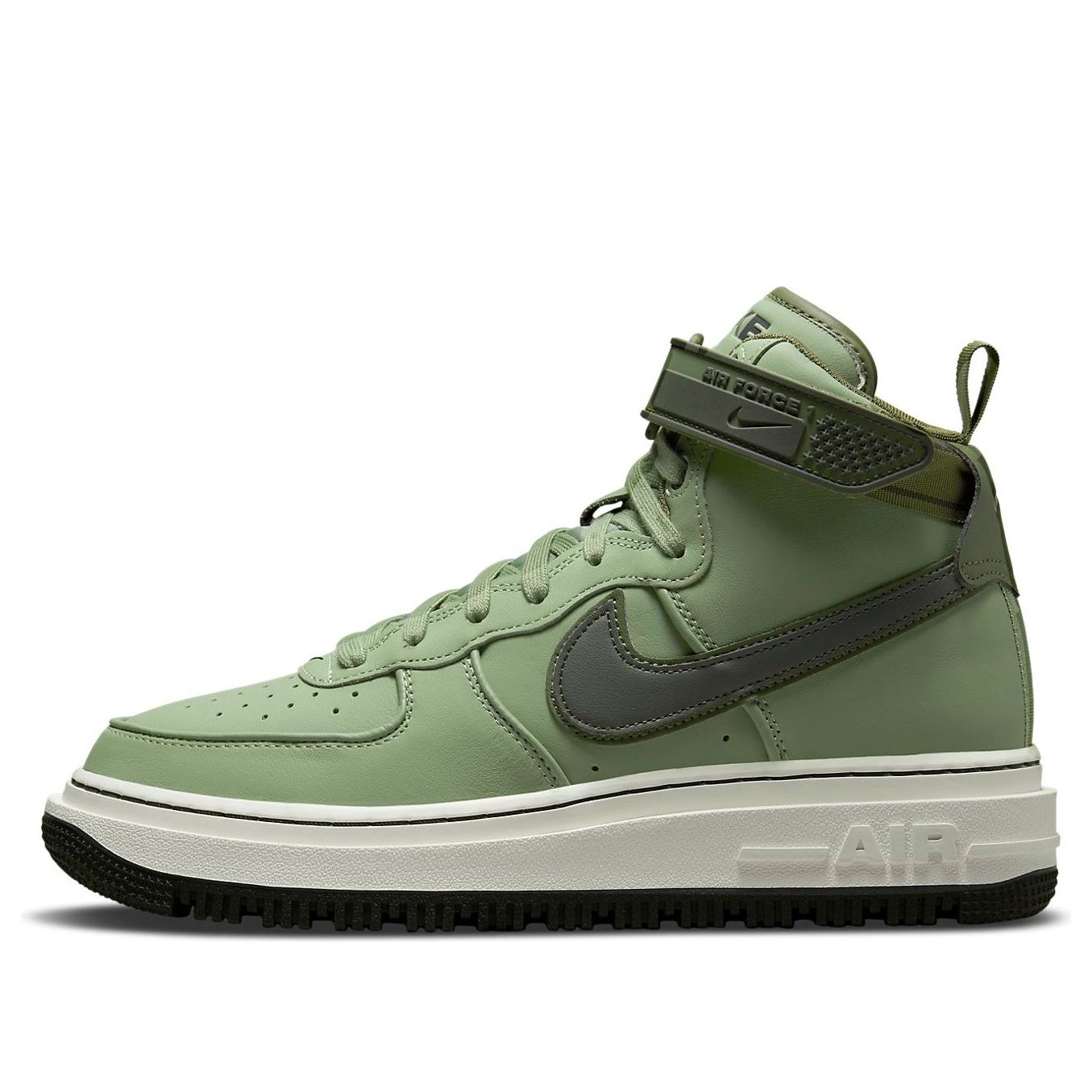 Nike Air Force 1 Sneaker Boot In Green