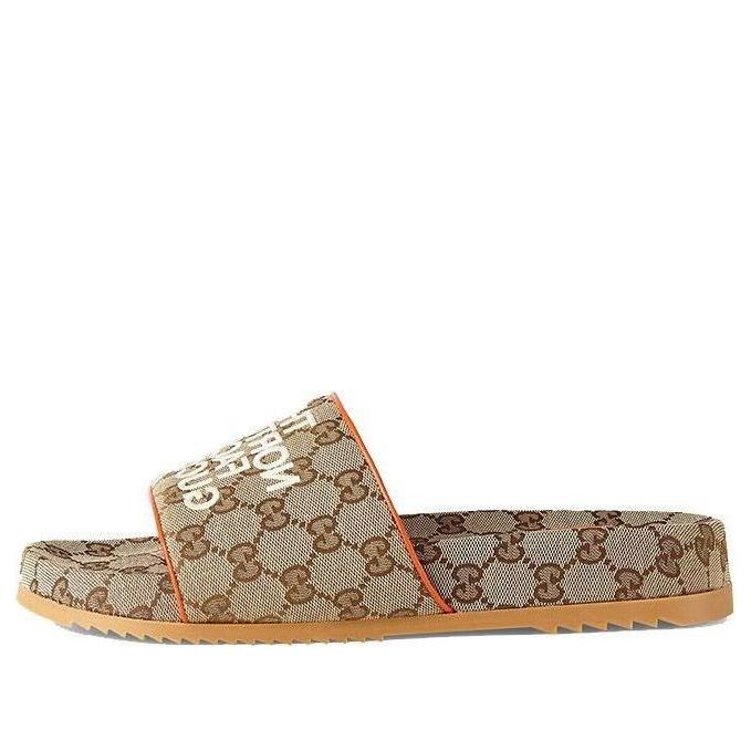Gucci Slide X The North Face 'beige Orange'
