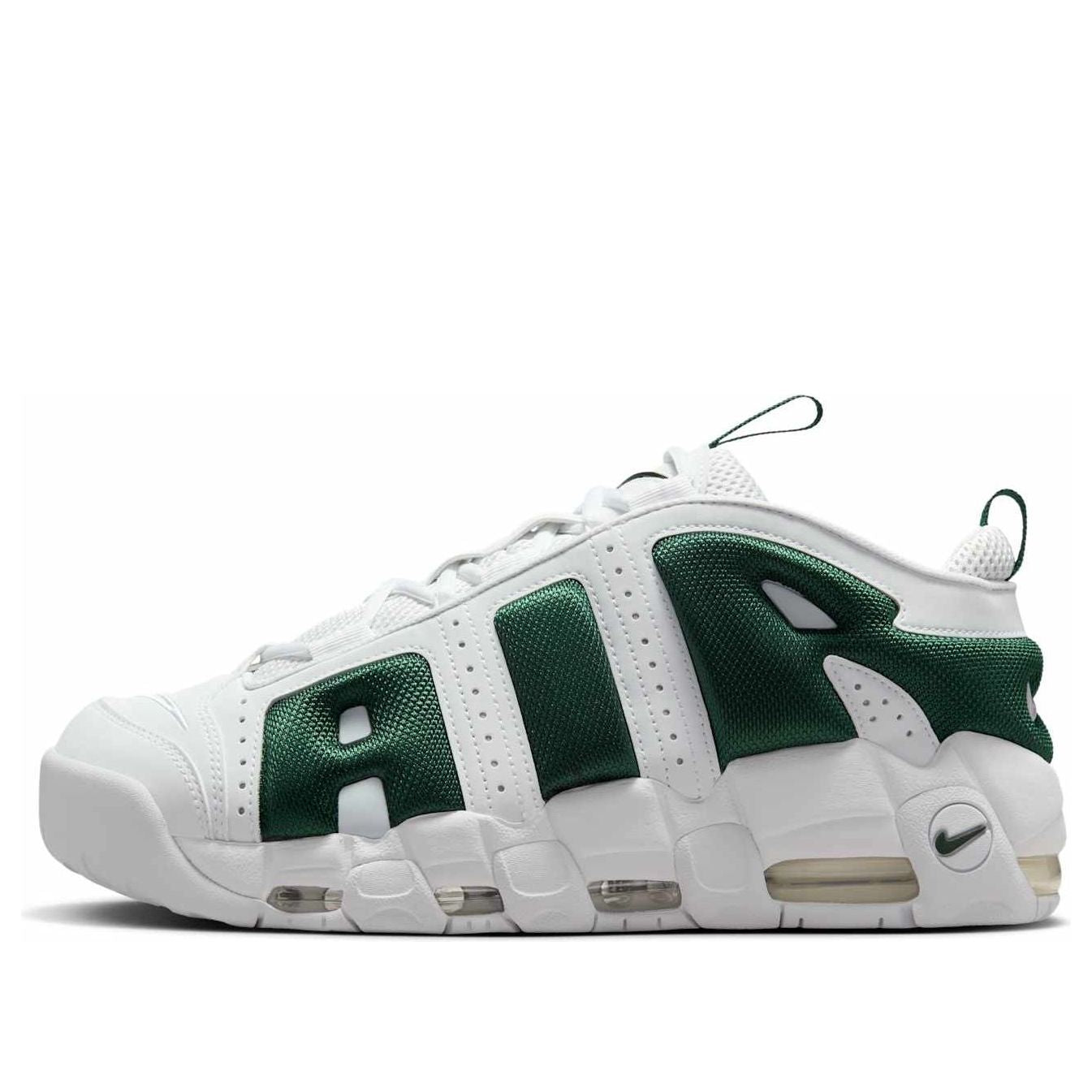 Nike Air More Uptempo Low 'white Fir' In Transparent