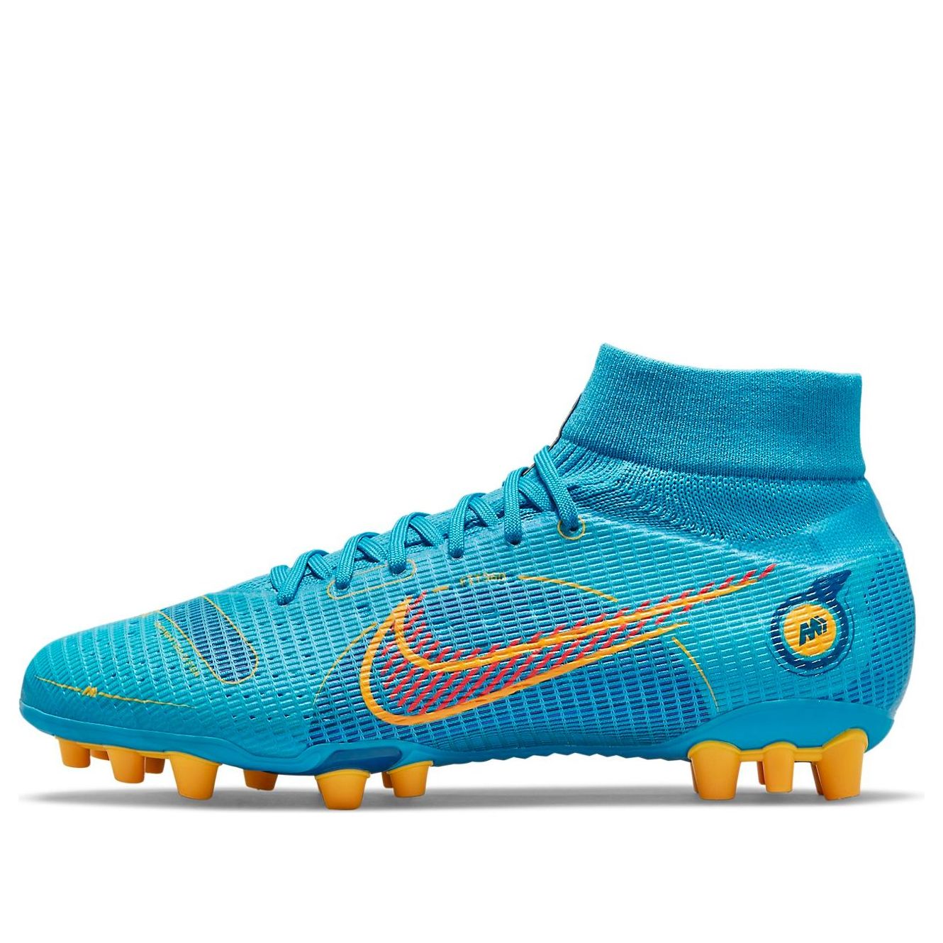 Nike Mercurial Superfly 8 Pro Ag 'blue Yellow'