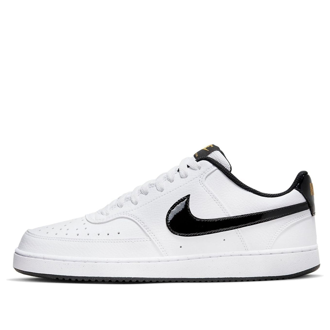今だけSale! NIKE COURT VISION ”White/Black” LOW - MENS Nike Court Vision Low 'White Black Metallic Gold' DV1899-100
