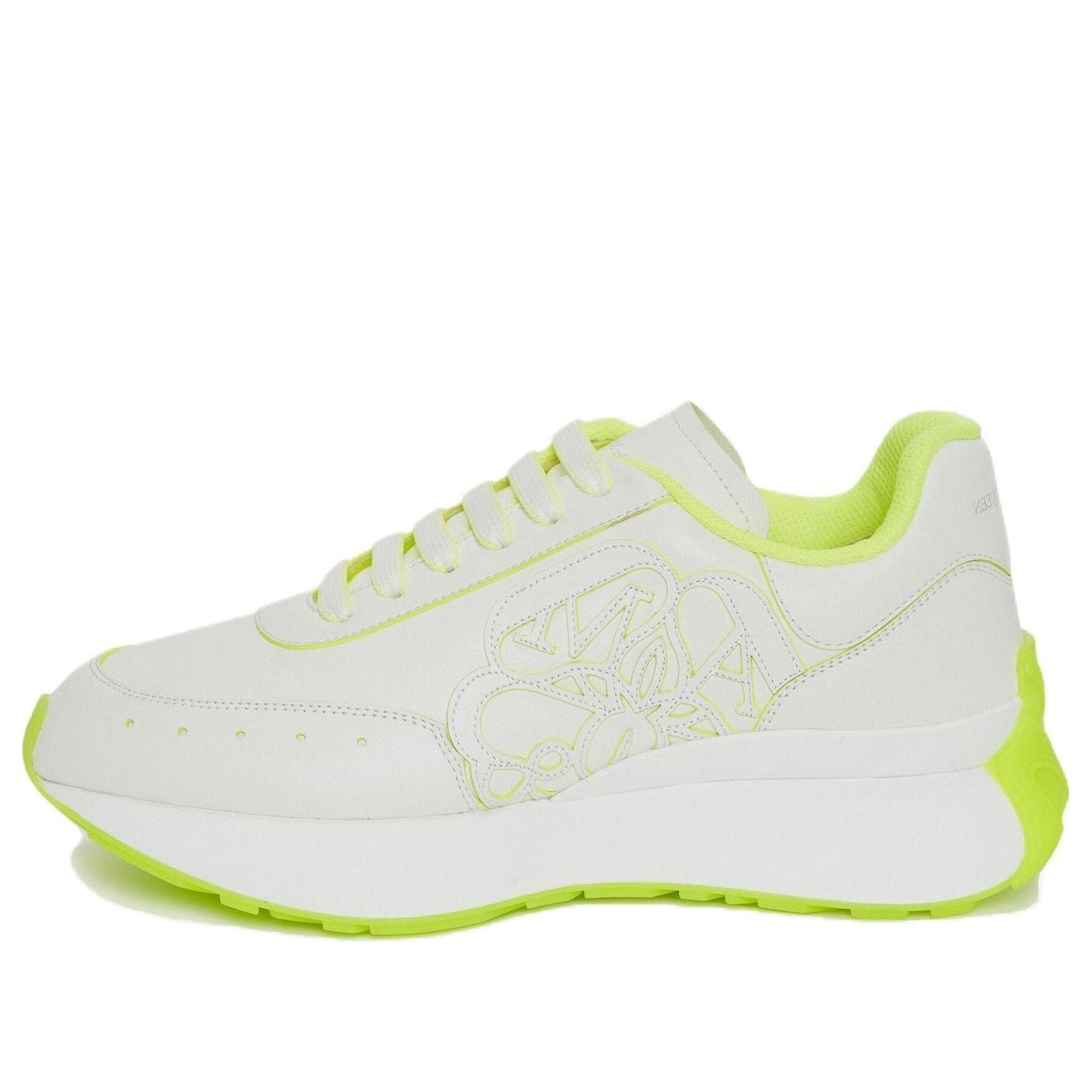 Alexander Mcqueen (wmns) Sprint Runner 'white Acid Yellow'