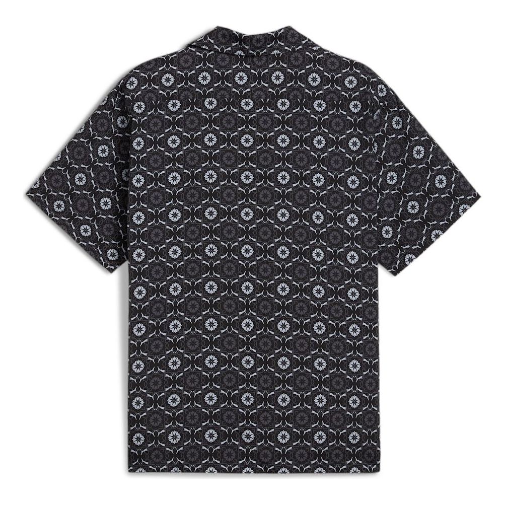 Puma Classics New Prep Aop Woven Shirt 'black'