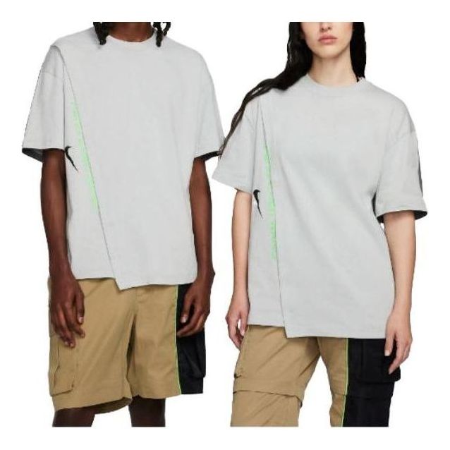 Nike x Feng Chen Wang T-Shirt 'Grey Dark Grey' DV4011-077