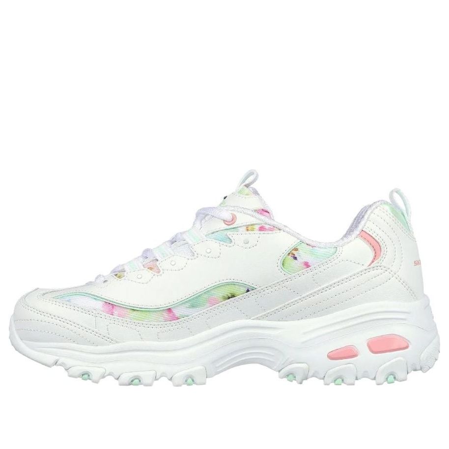 Skechers (wmns) D'lites Blooming Fields Sneakers 'white Multi'