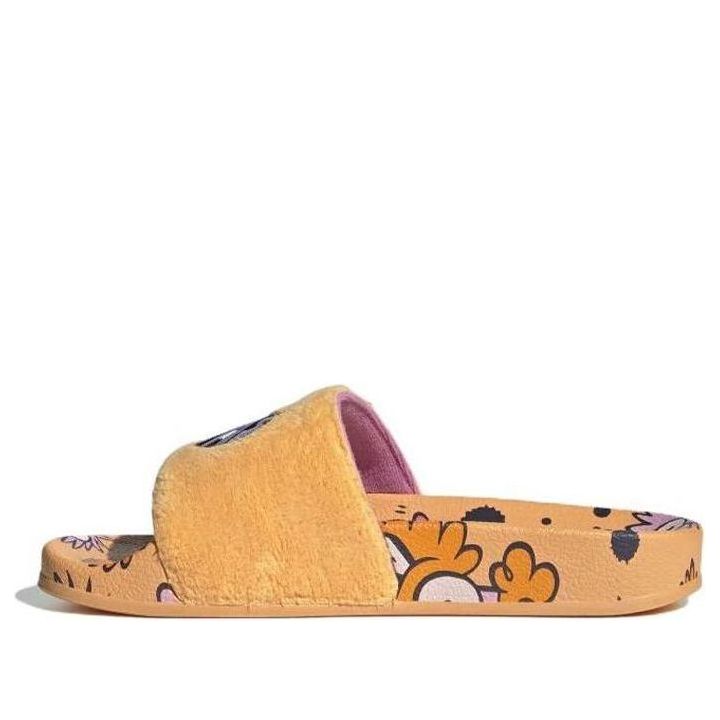 Adidas Originals (gs) Adidas Adilette Slide X Kevin Lyons 'monster'